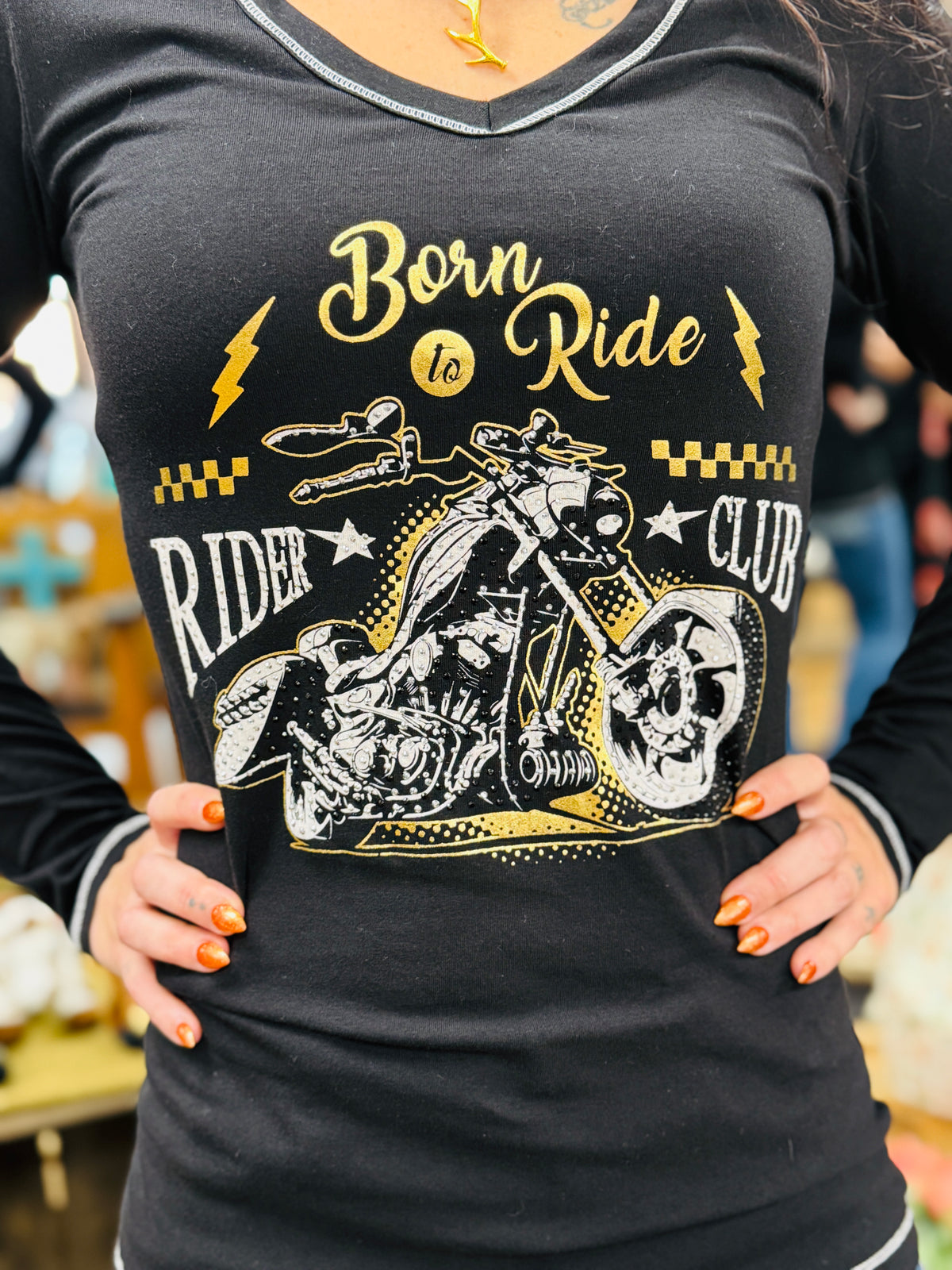 Born to Ride – Ride Club Long Sleeve Tee