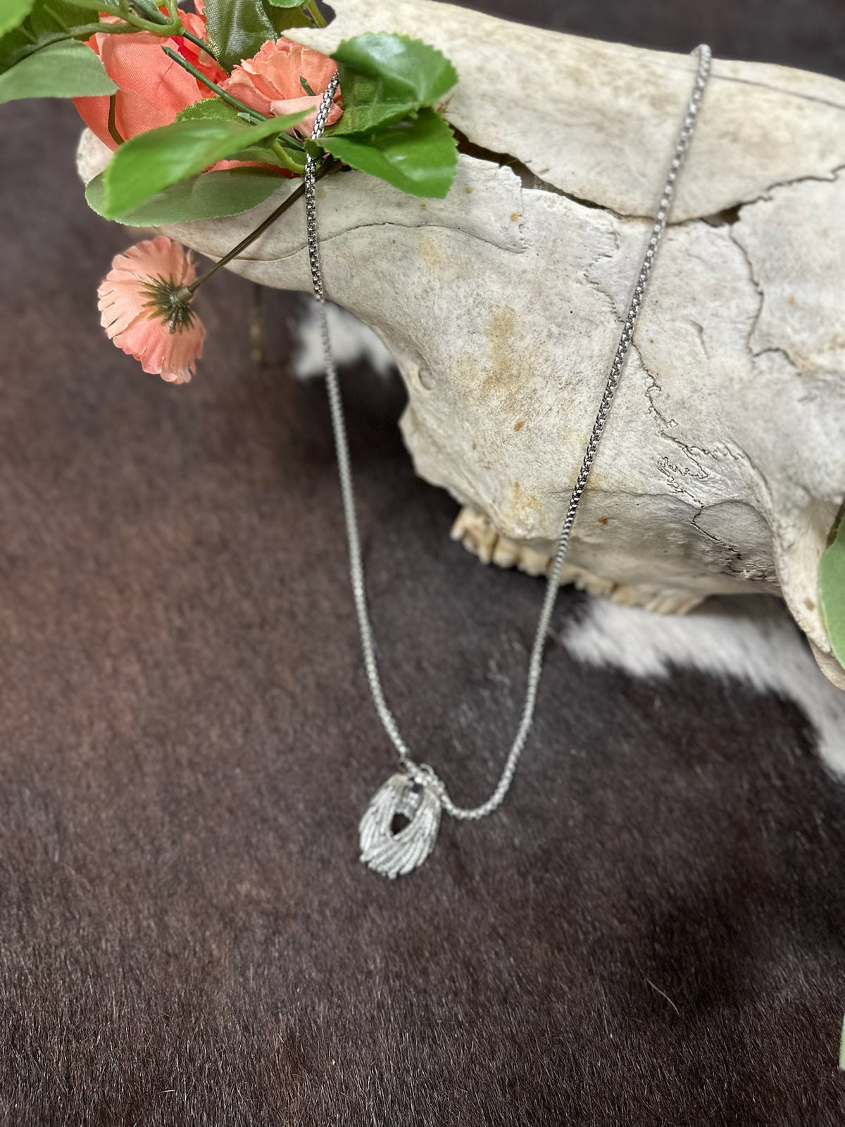 Heaven's Grace Silver Necklace