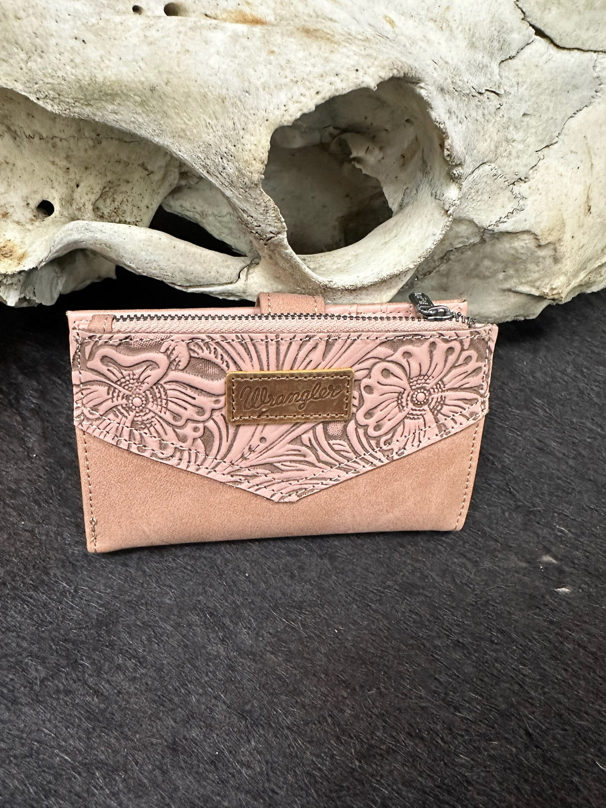 Wrangler Timeless Charm Tooled Wallet