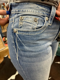 Miss Me Naija Wing Bootcut Jeans