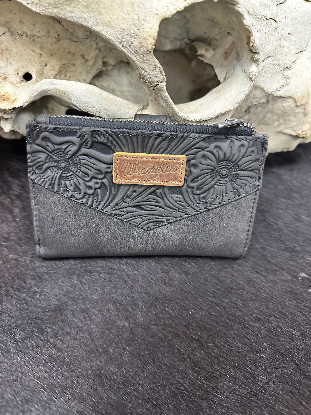 Wrangler Timeless Charm Tooled Wallet