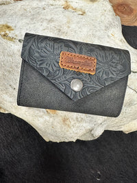 Wrangler Classic Tooled Mini Wallet