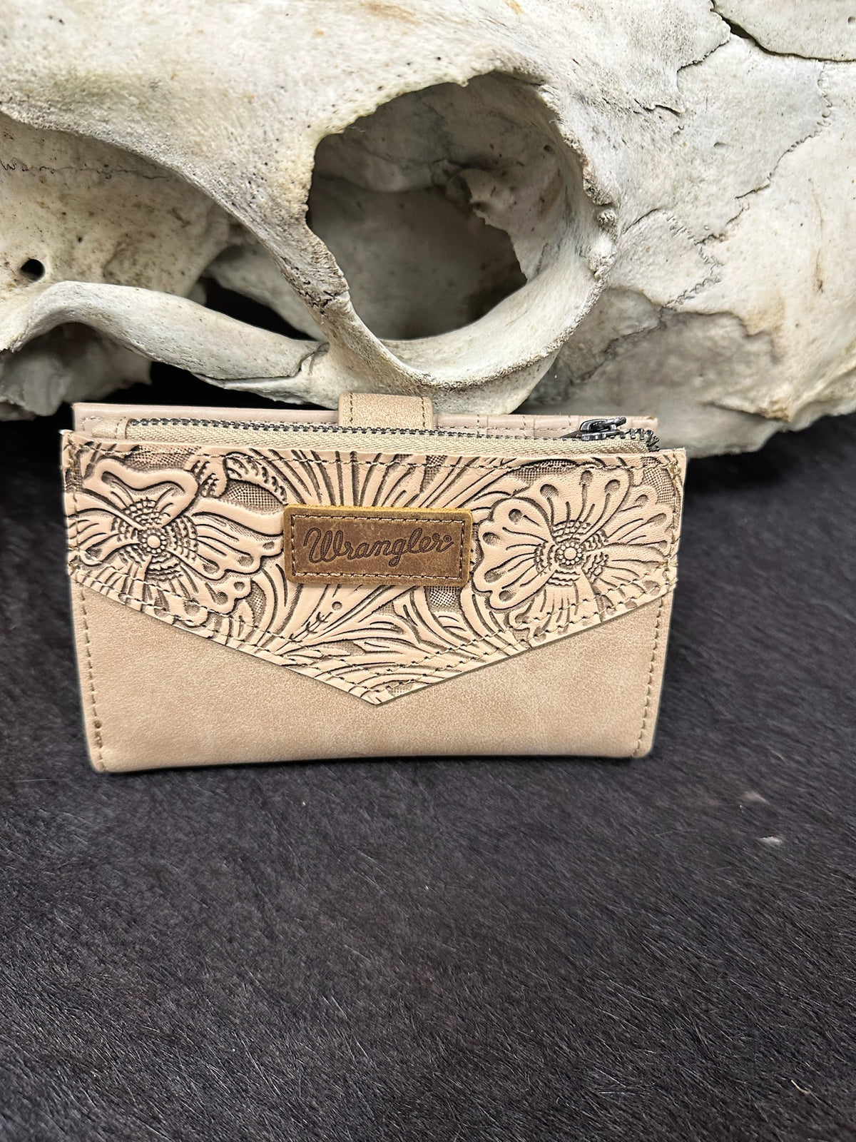 Wrangler Timeless Charm Tooled Wallet