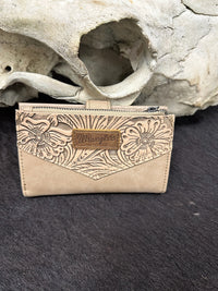 Wrangler Timeless Charm Tooled Wallet