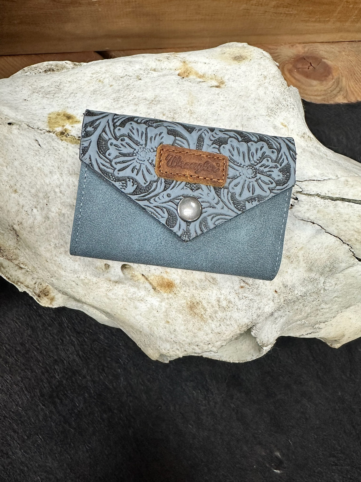 Wrangler Classic Tooled Mini Wallet