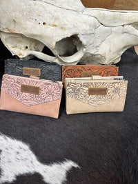 Wrangler Timeless Charm Tooled Wallet
