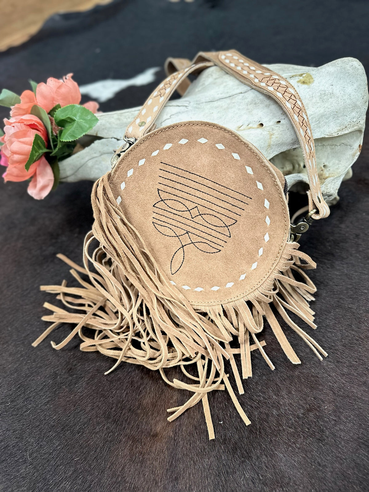 Boho Trails Canteen Purse