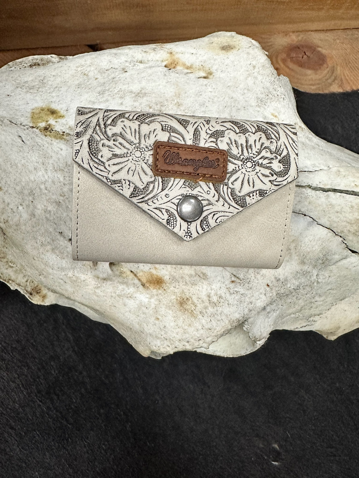 Wrangler Classic Tooled Mini Wallet