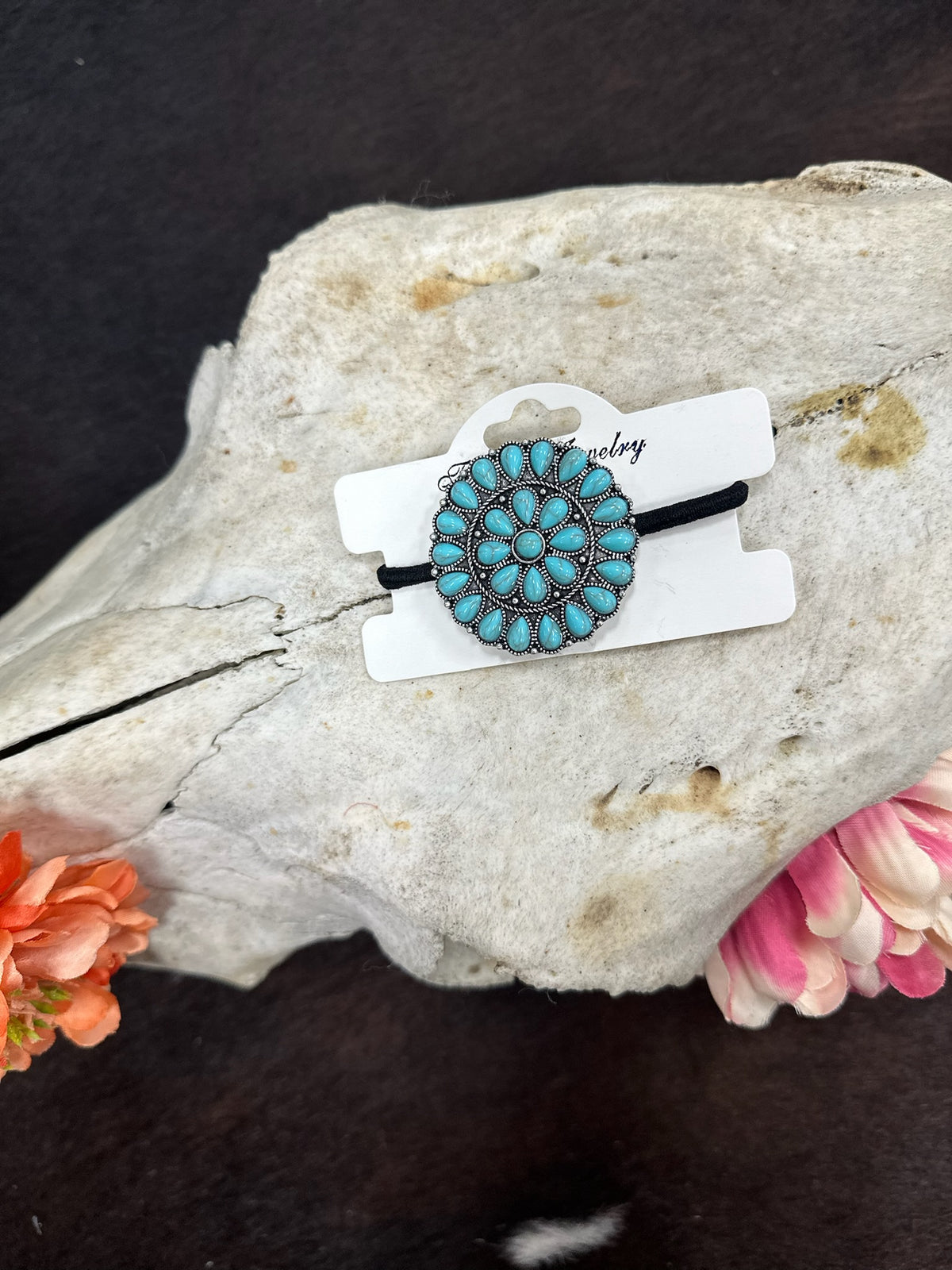 The "Mesa Pony" Turquoise Hair Ties
