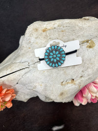 The "Mesa Pony" Turquoise Hair Ties
