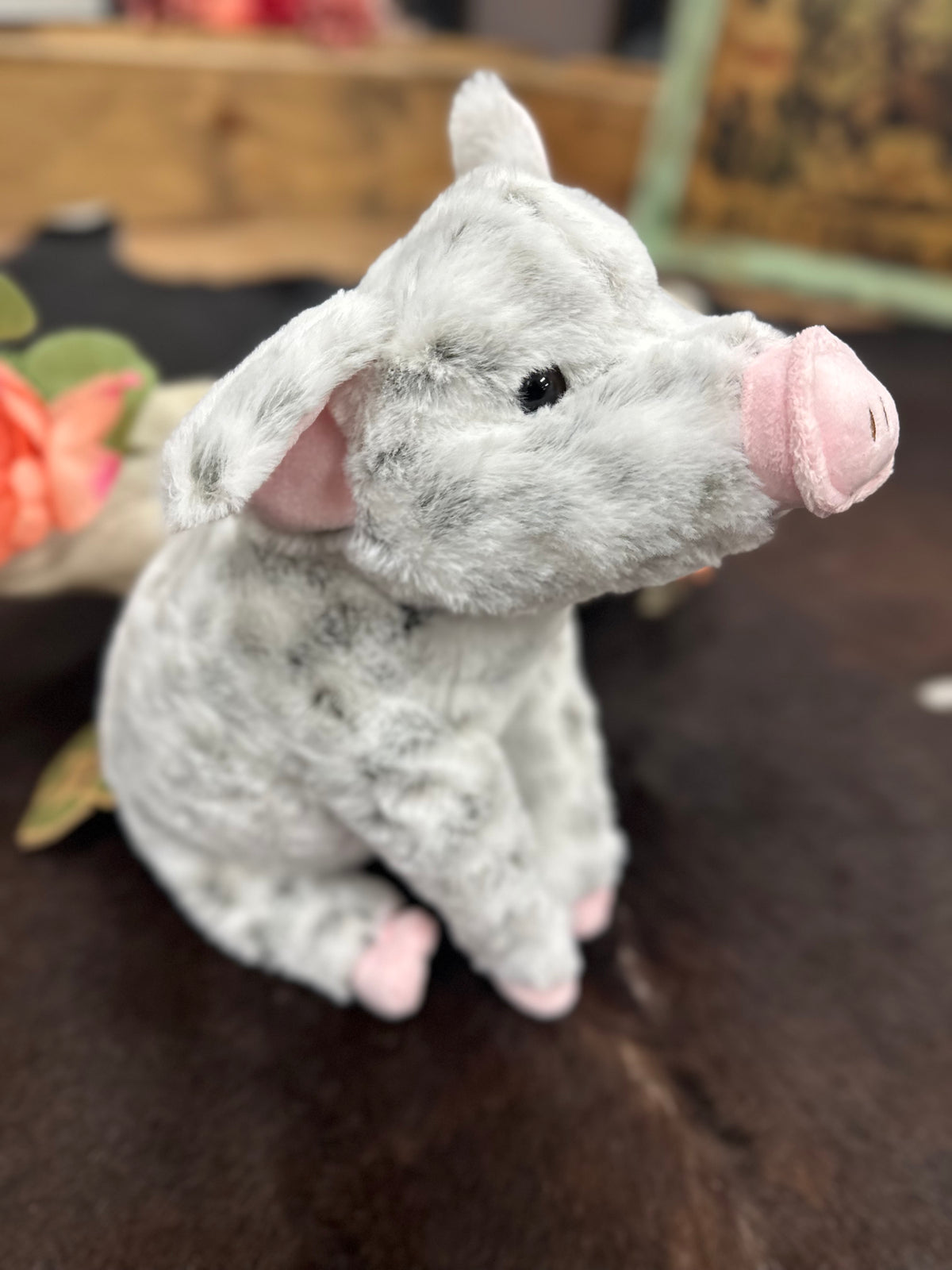 The Petting Zoo Spotted Pig Plush