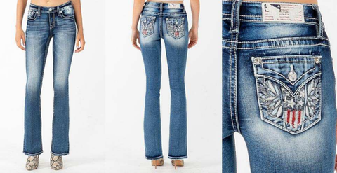 Miss Me USA Bootcut Jeans