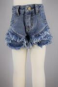 Li'l Britches Tiered Denim Shorts