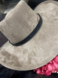 Austin Accent "Artisan Weave" Tooled Black Hat Band