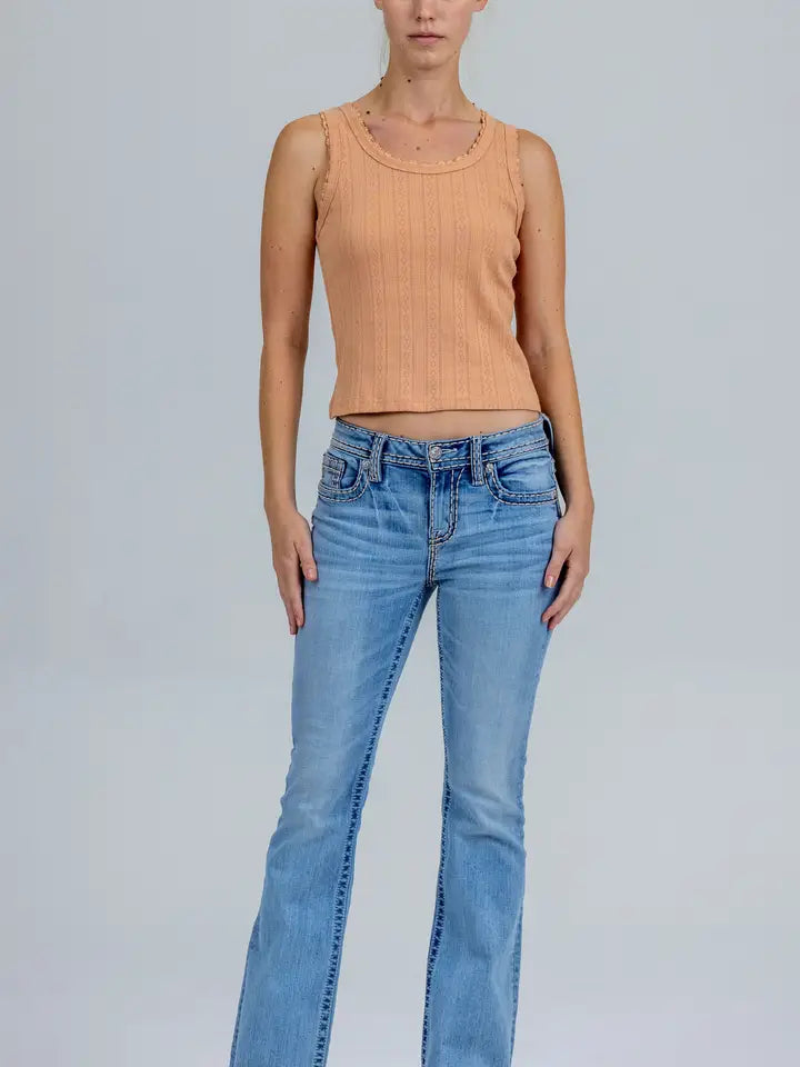 Desert Dune Ribbed tank