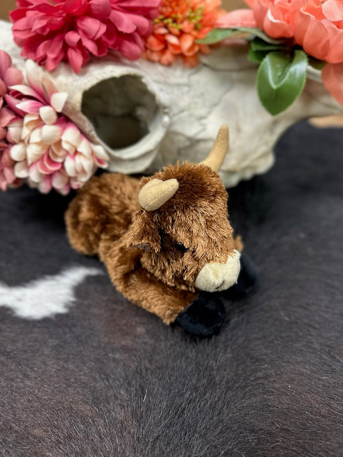 Mini Longhorn Plushie – The Petting Zoo