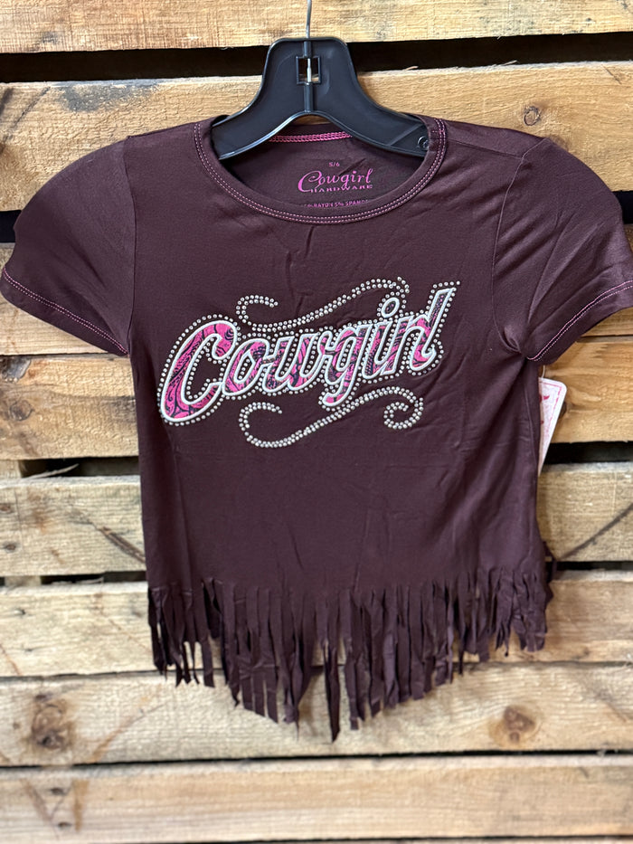 Li’l Britches “Cowgirl” Fringe Top