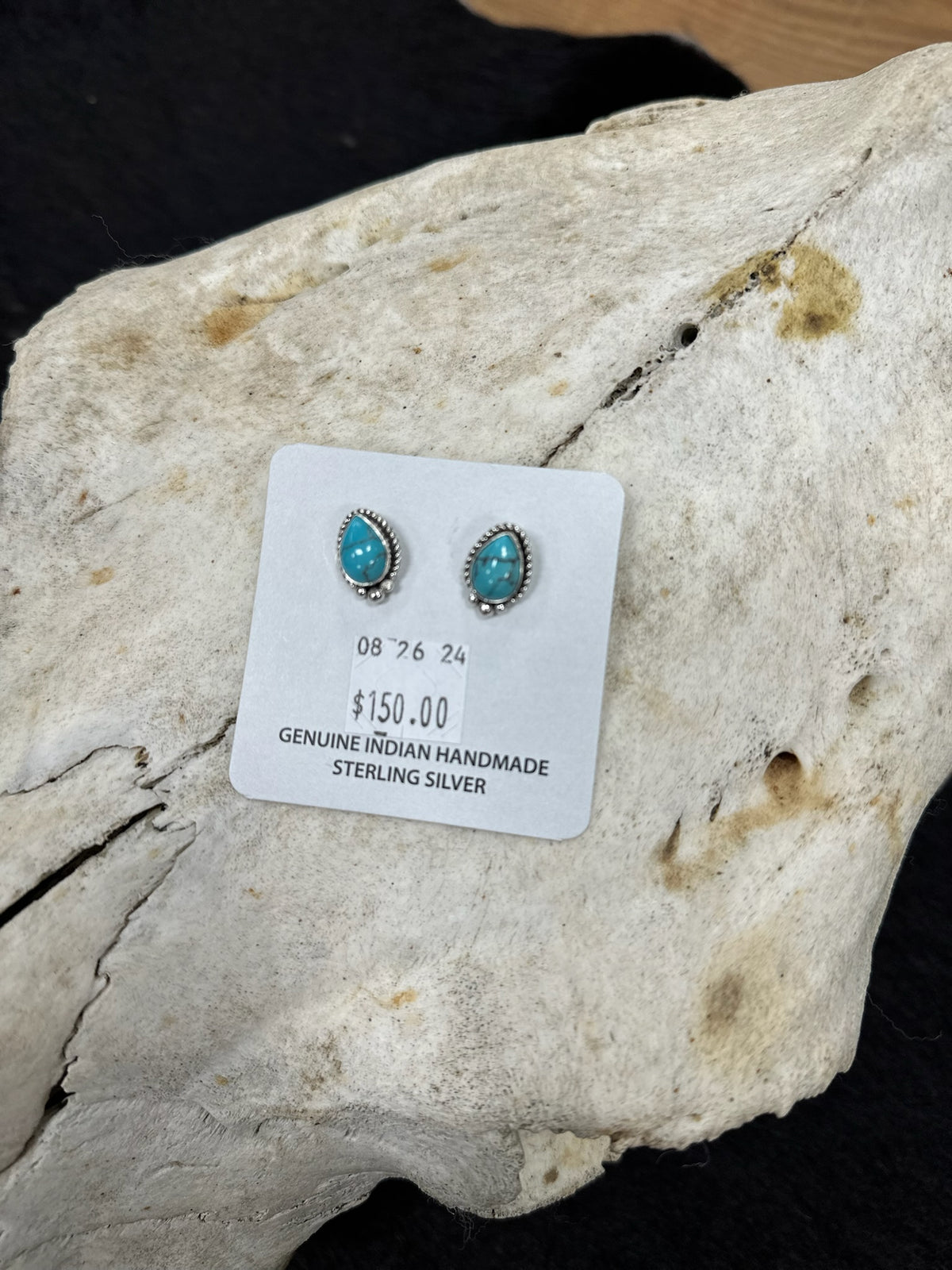 Silver and Turquoise Harmony Earrings