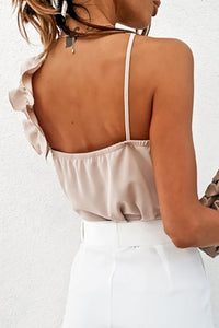 Ruffle Asymmetrical Cami