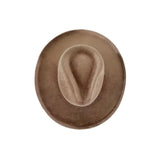 Tear Drop Vegan Suede Hat