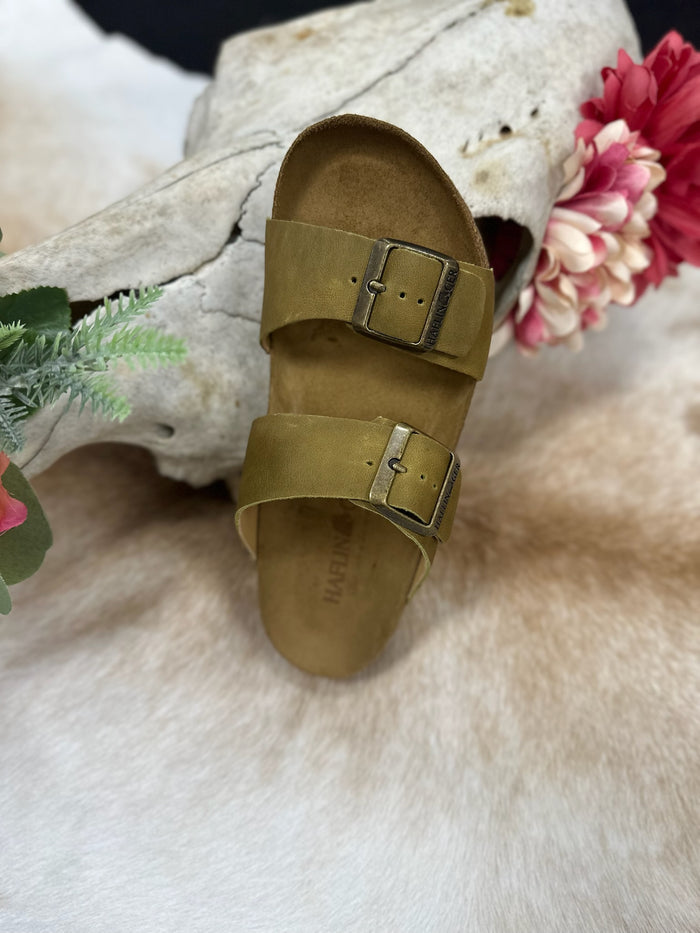 Haflinger Andrea Olive Sandal