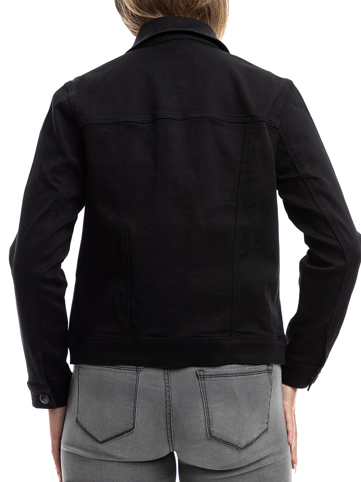 1822 Denim Better Butter Classic Trucker Jacket – Black