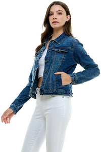 Stretch Denim Jacket