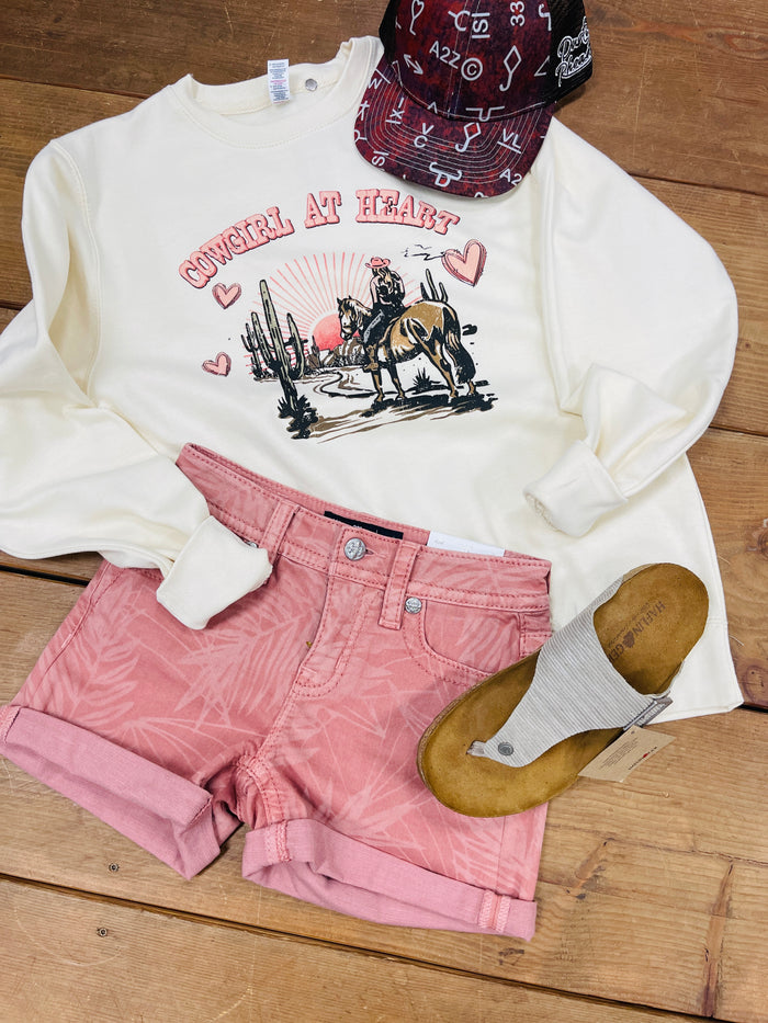 Cowgirl at Heart Sweatshirt