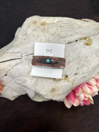 The "Sonoran Sun" Turquoise Hair Clip
