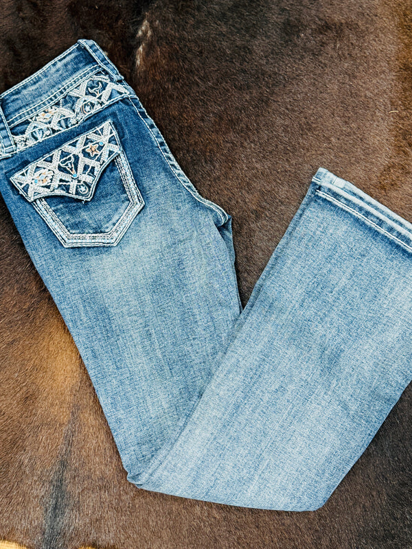 Li'l Britches Aztec Bootcut