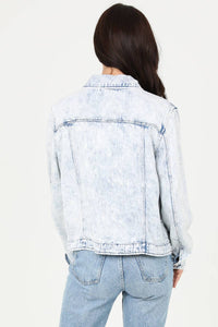 Angie ACID WASH TENCEL JACKET