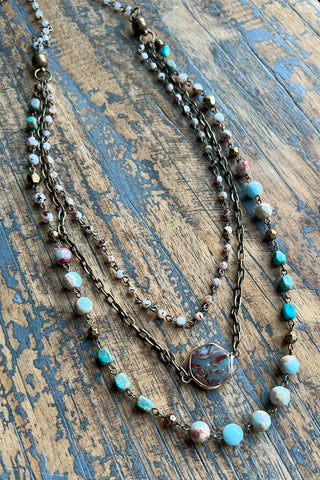 Jasper Janet Necklace