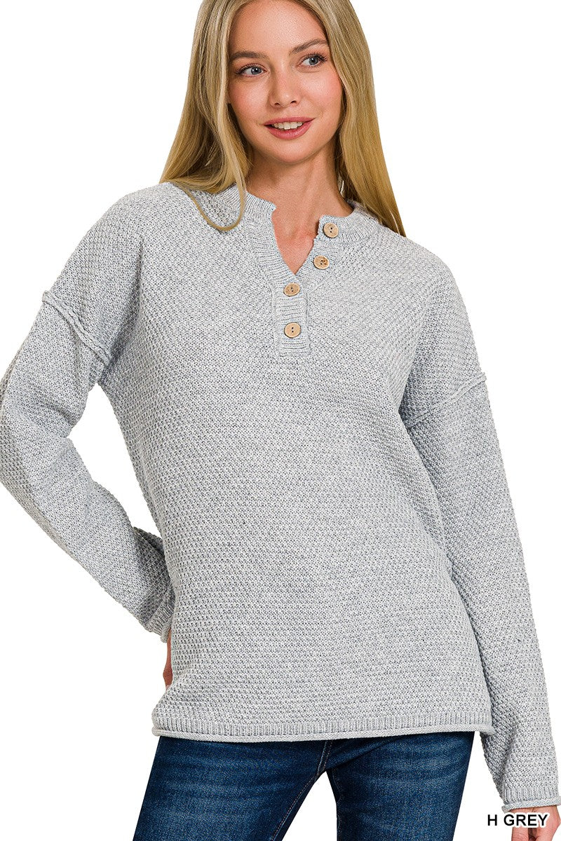 Button Sweater