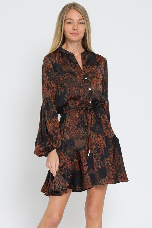 Beautiful Fall  Mini Dress