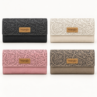 Wrangler Western Floral Embossed Wallets