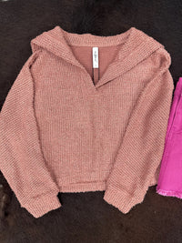Li’l Britches Dusty Pink Sweater by ML Kids