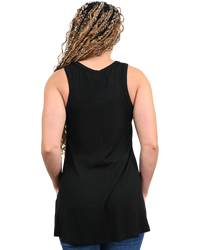 Liberty Wear Crimson Wing Cross Tank Top