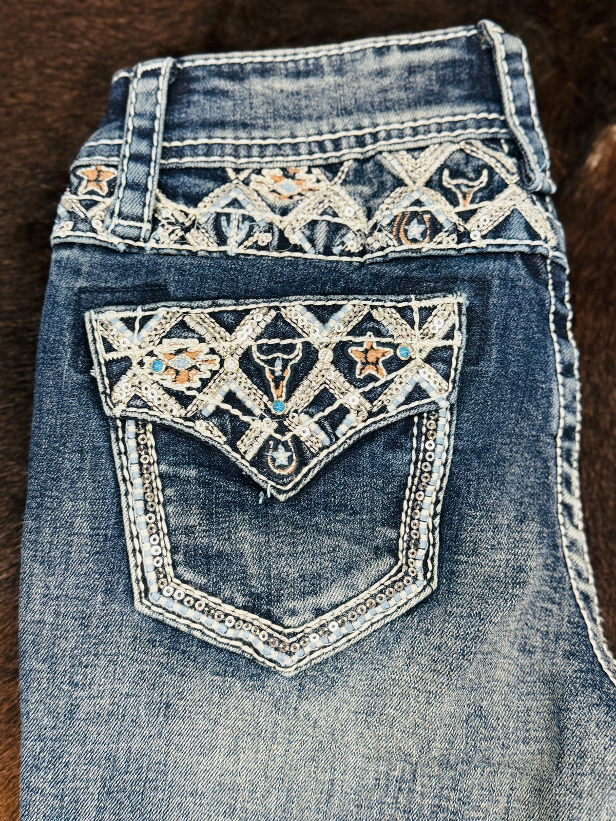 Li'l Britches Aztec Bootcut