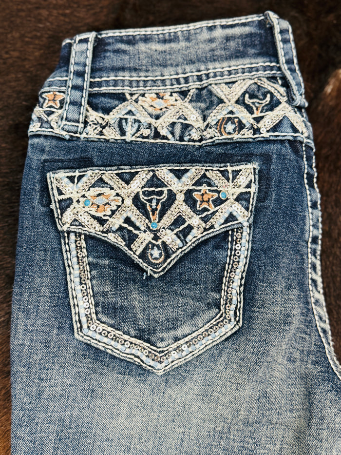 Li'l Britches Aztec Bootcut