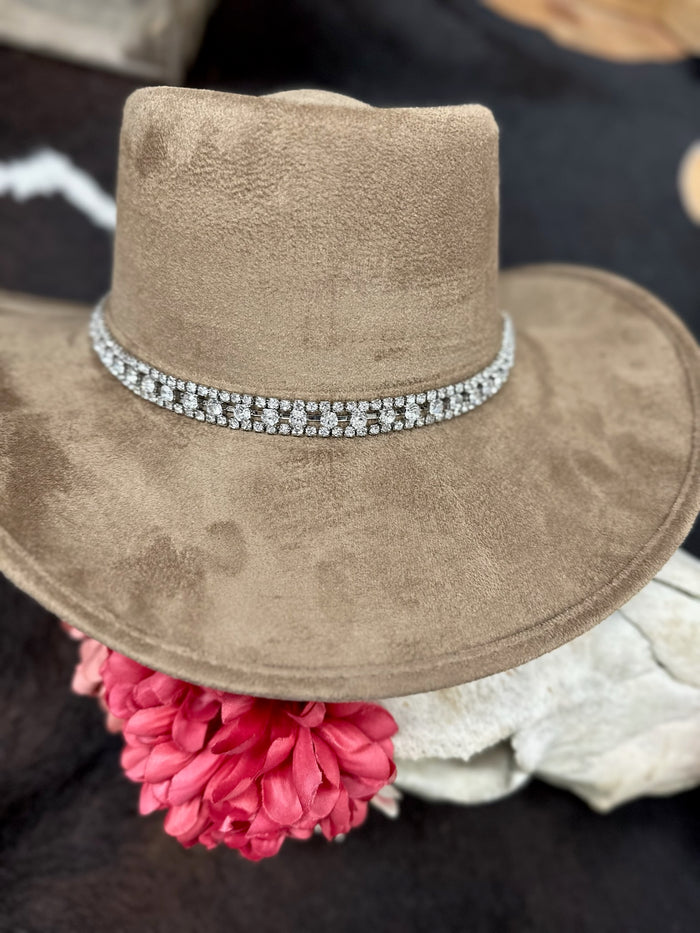 Austin Accent "Starlight" Triple Strand Crystal Hat Band