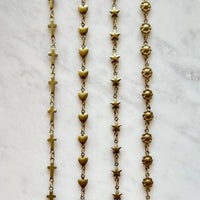 Antique Bronze Cowboy Hat Chain 