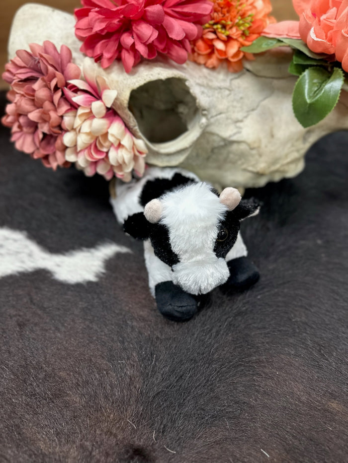 Mini Cow Plushie – The Petting Zoo