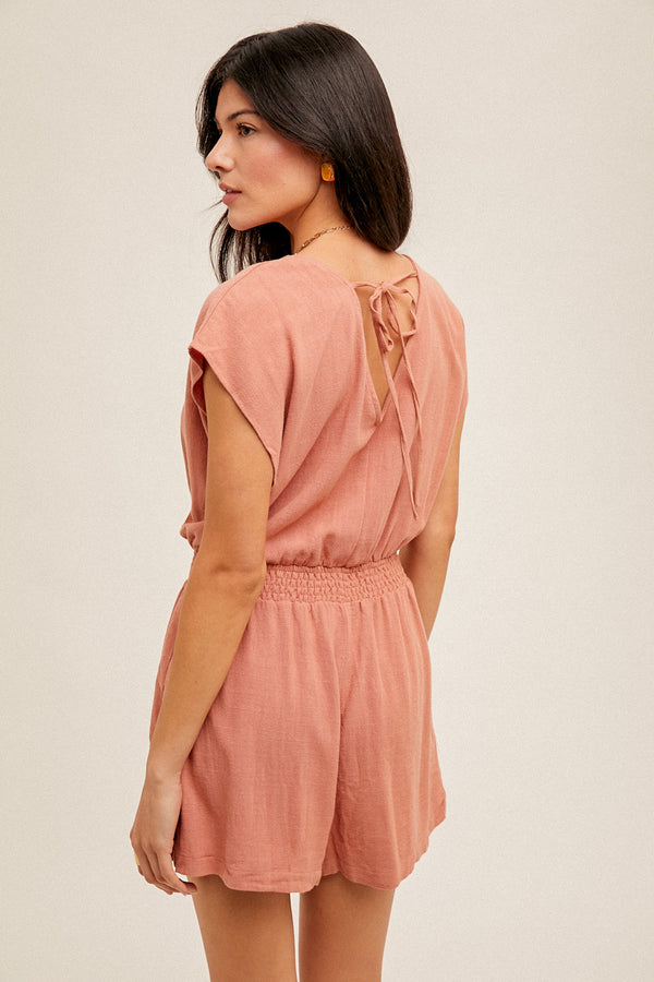 Short Sleeve Romper