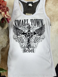 Small Town Rebel Graphic Tank