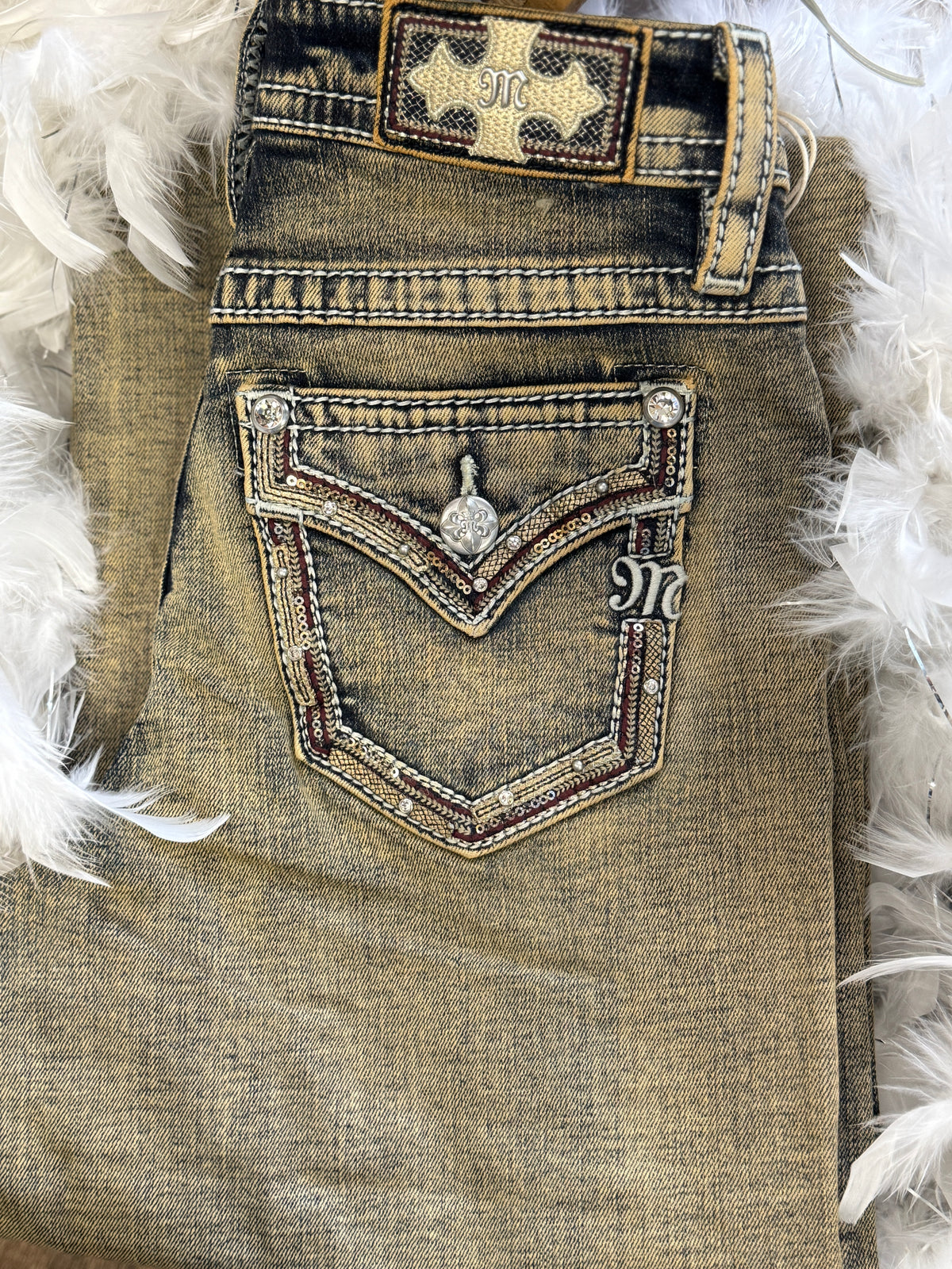 Miss Me Bronzed Wide