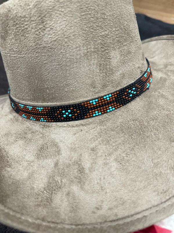 Austin Accent "Painted Desert" Beaded Hat Band