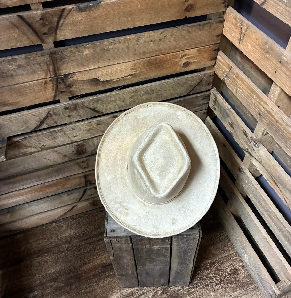 Modern Cactus  Pencil Curl Stiff Brim Hat