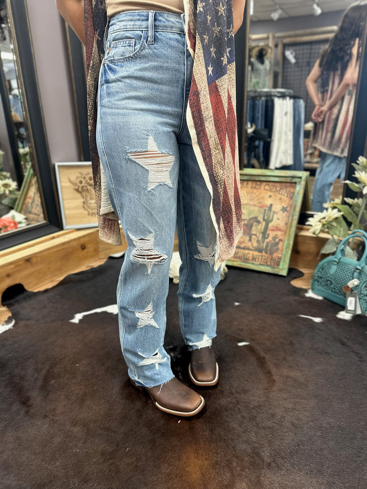JB HW Rigid Magic Star 90's Straight Jean
