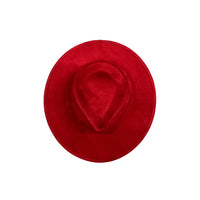 Tear Drop Vegan Suede Hat