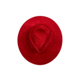 Tear Drop Vegan Suede Hat